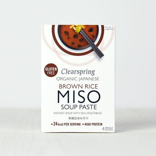 Organic Instant Brown Rice Miso Soup Paste (8 Pack) Supply