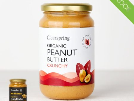 Organic Peanut Butter - Crunchy (6 Pack) Supply