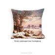 Winter Landscapes Decorative Art Cushions, Johan Christian Dahl Art Cheap