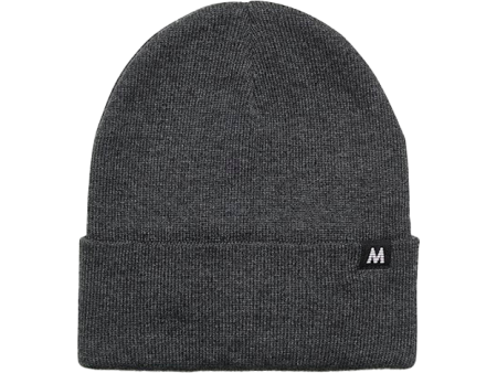 Jax Cotton Blend Beanie in Dark Grey Online