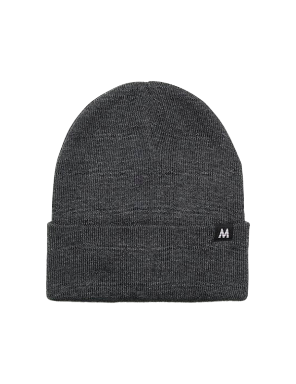 Jax Cotton Blend Beanie in Dark Grey Online