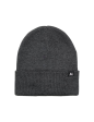 Jax Cotton Blend Beanie in Dark Grey Online