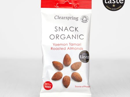 Snack Organic - Yaemon Tamari Roasted Almonds (15 Pack) on Sale