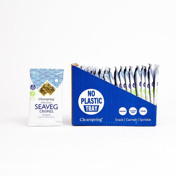 Organic Seaveg Crispies - Original (Crispy Seaweed Thins) (20 Pack) Online