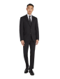 3SIXTY5 Seth Classic Fit Suit Trouser in Black Sale