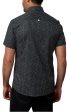 Black Wavy SS Shirt Fashion