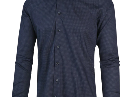 Navy Print Shirt Discount