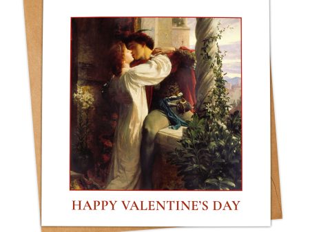 Romeo and Juliet Happy Valentine s Day Card, Personalised or Blank on Sale