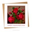 Red Roses Happy Valentine s Day Card, Personalised or Blank Online