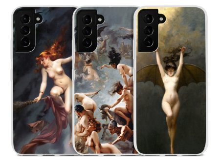 Witches Art Phone Cases for Samsung Phones S22, S21, S20S10, S9, S8 For Cheap