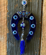 Evil Eye Horseshoe Wall Hanging Charm on Sale