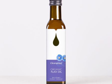 Organic Flax Oil - 250ml (8 Pack) For Discount