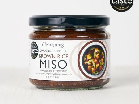 Organic Japanese Brown Rice Miso Paste - Unpasteurised (6 Pack) Sale