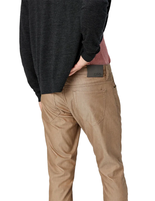 Cool Slim Fit Camel Reversed Twill Trouser Sale