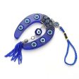 Evil Eye Horseshoe Wall Hanging Charm on Sale