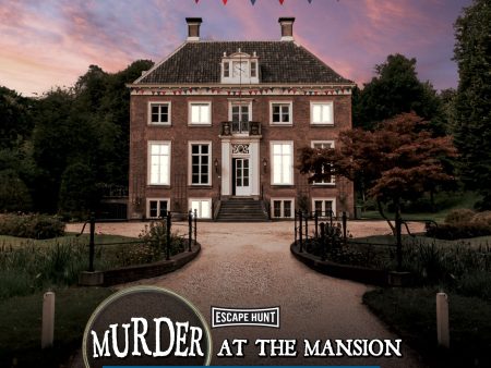 Murder at the Mansion | Escape Hunt | Play at Home Game Hot on Sale