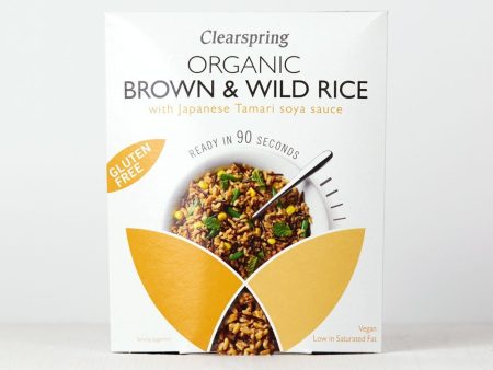 Organic Gluten Free 90sec Brown & Wild Rice (5 Pack) For Sale