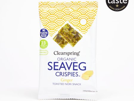 Organic Seaveg Crispies - Ginger (Crispy Seaweed Thins) Fashion