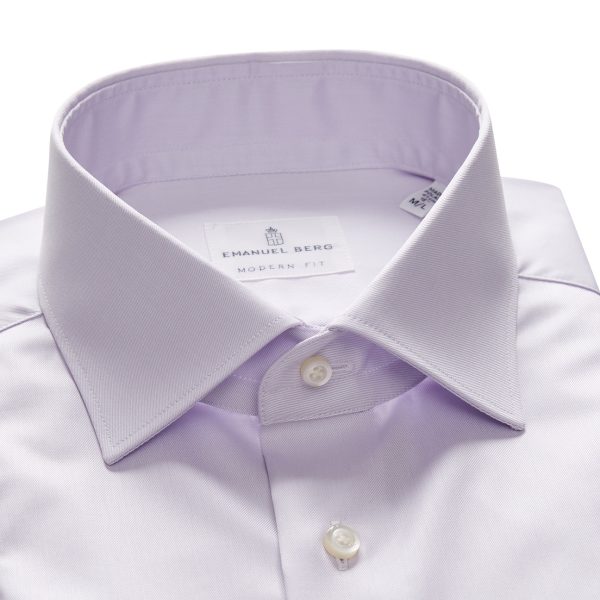 Mr. Crown Modern Fit Lilac Shirt Supply