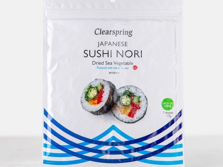 Japanese Sushi Nori - Dried Sea Vegetable (Toasted) (8 Pack) Hot on Sale