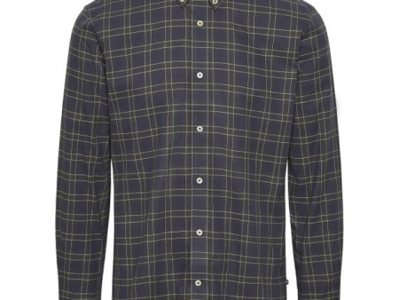 Jude BD Flannel Stripe Forest Night Shirt Online Sale