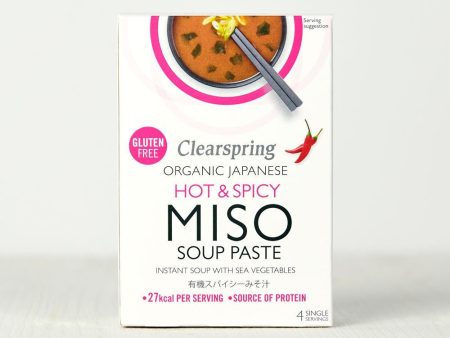 Organic Instant Miso Soup Paste - Hot & Spicy (8 Pack) Online