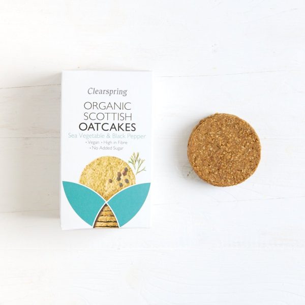 Organic Oatcakes - Sea Vegetable & Black Pepper (15 Pack) Online now