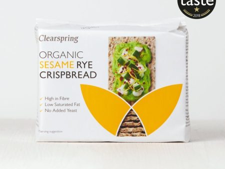 Organic Rye Crispbread - Sesame (10 Pack) Discount