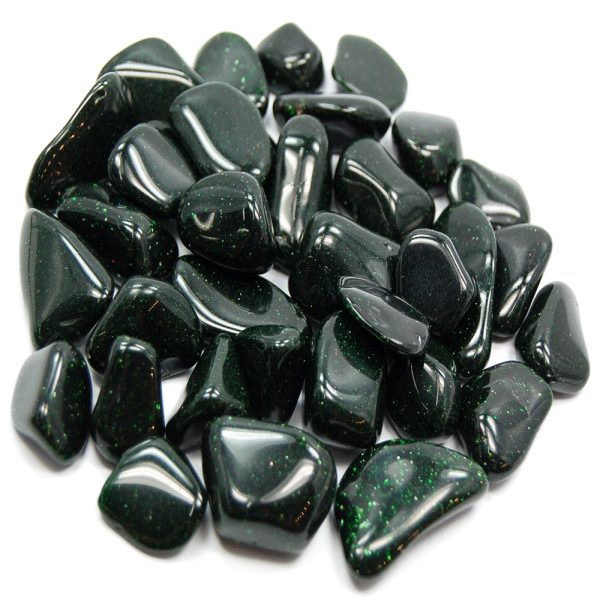 Goldstone Green Tumbled Online Hot Sale