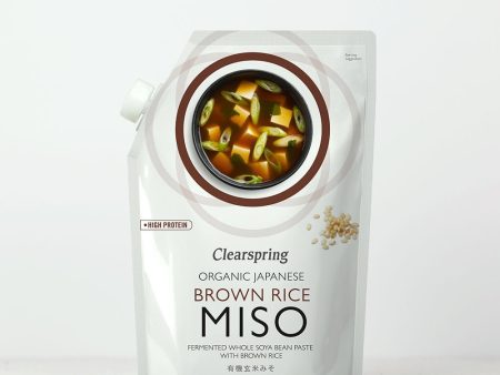 Organic Japanese Brown Rice Miso Paste - Pasteurised (6 Pack) Online Sale