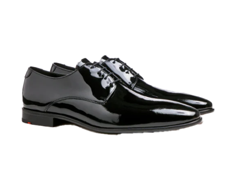 Jerez Tuxedo Shoe in Black Supply