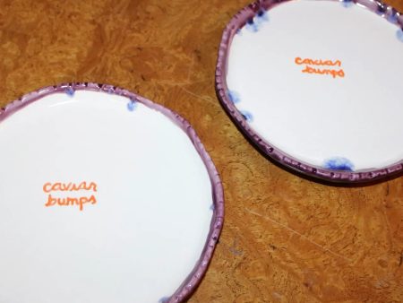 “Caviar Bumps” Tiny Plate For Discount