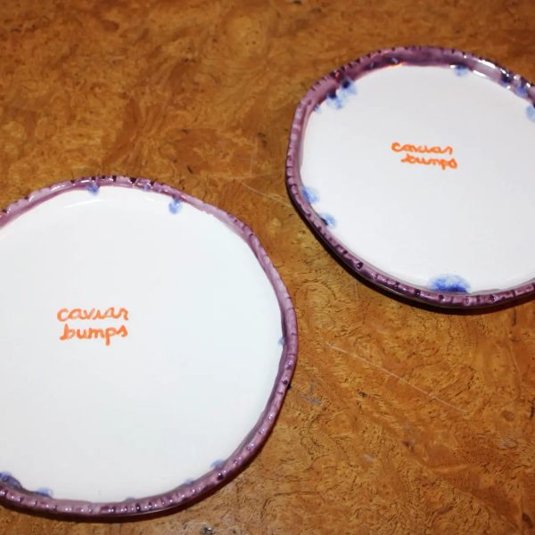 “Caviar Bumps” Tiny Plate For Discount