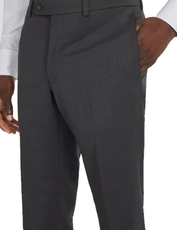 3SIXTY5 Nathan Modern Fit Suit Trouser in Charcoal Discount