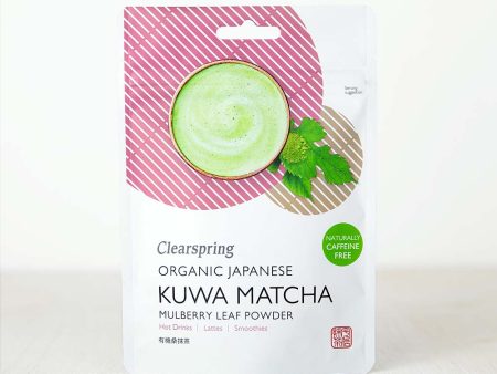 Organic Japanese Kuwa Matcha - Caffeine Free Mulberry Leaf Powder (10 Pack) Cheap