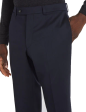 3SIXTY5 Payne Contemporary Trim Suit Trouser in Blue Online Hot Sale